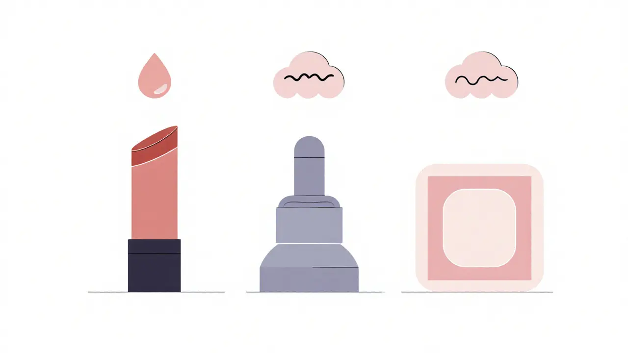 Три типа пламперов: бальзам, вакуумное устройство и патч, с иконками их механизмов действия.