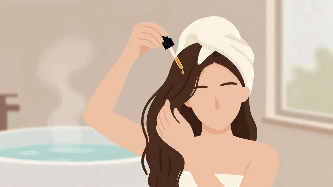 Как использовать масла для волос: предмывочные и финишные техники