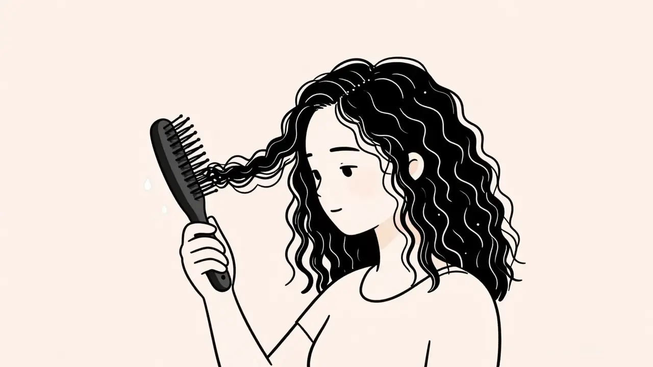 Как выбрать щетку для кудрявых волос: Denman, расчески с широкими зубьями