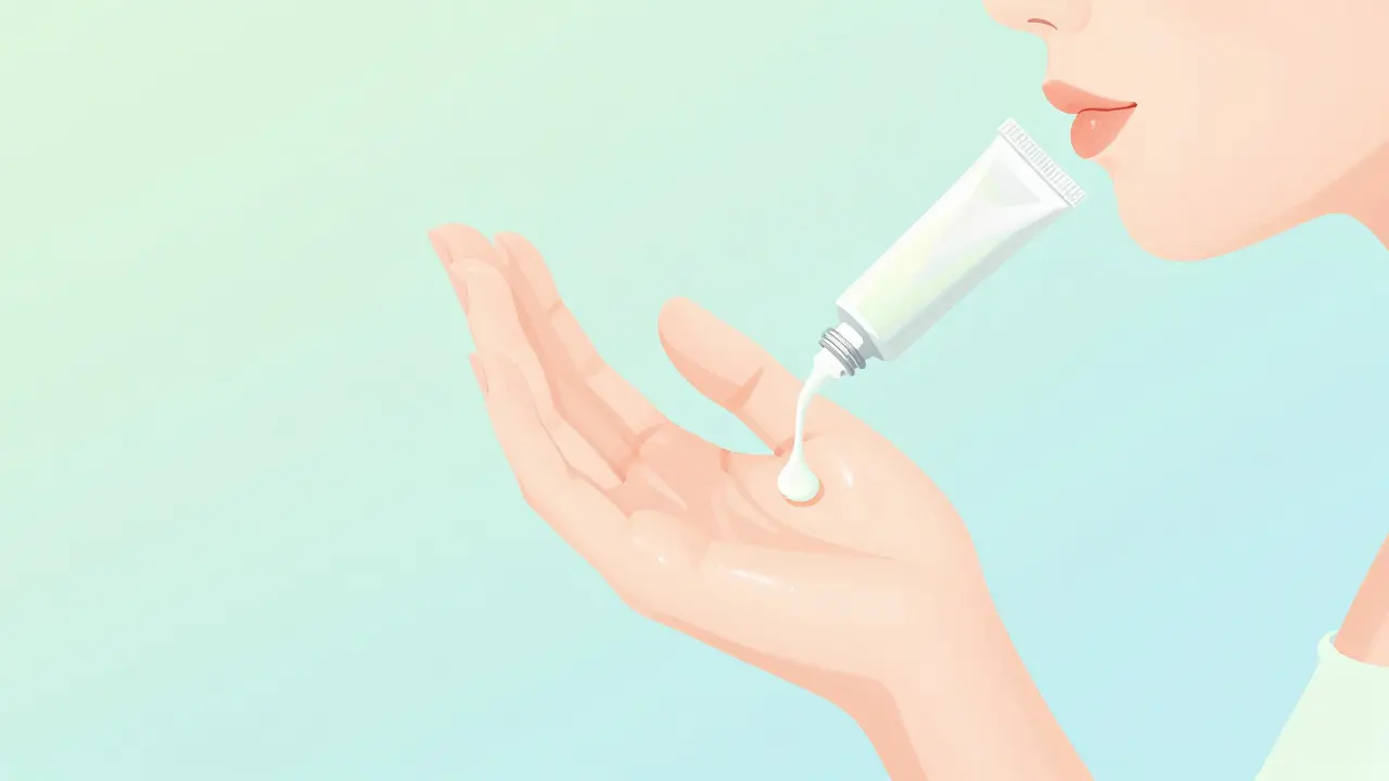 Увлажнение жирной кожи легким гелем с гиалуроновой кислотой.