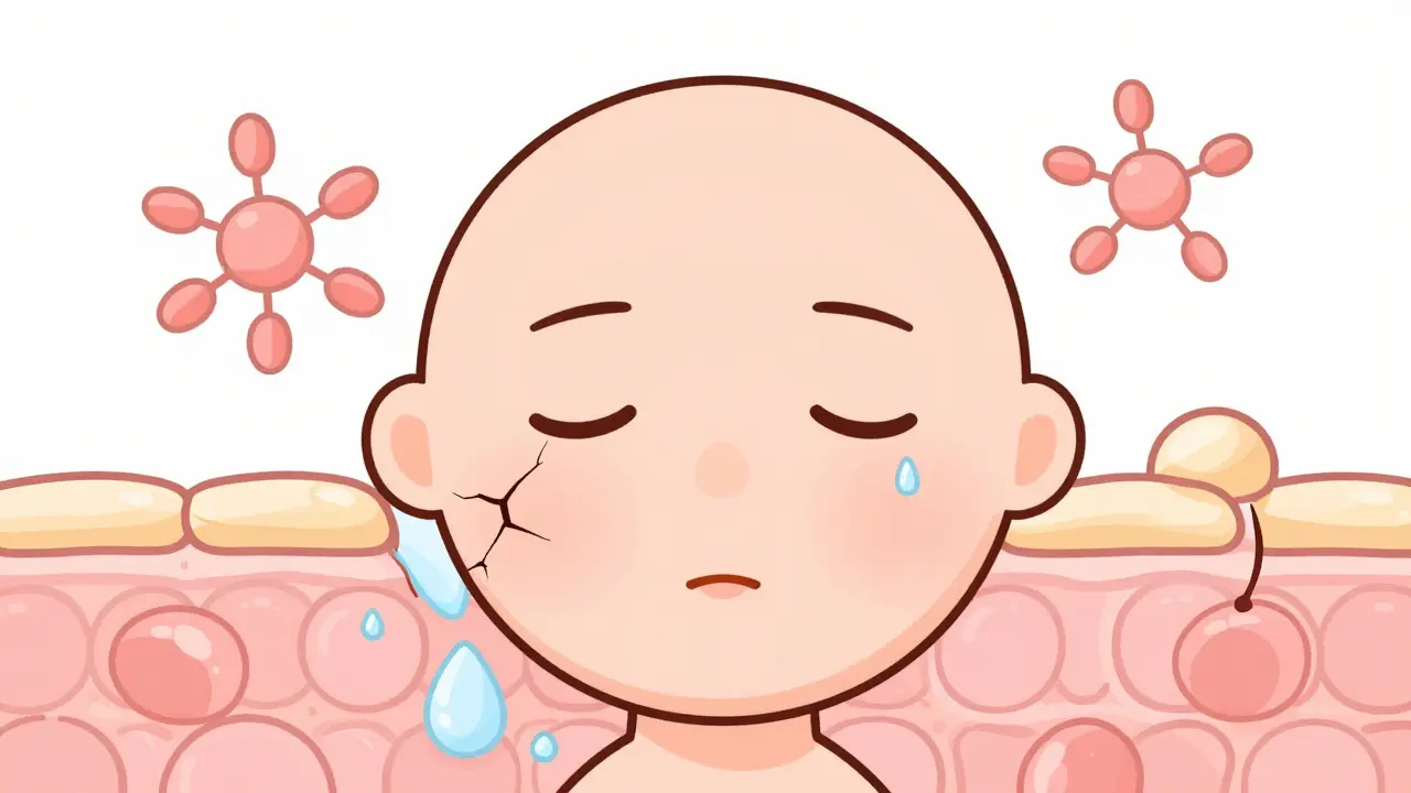 Как комбинация масел и сквалана удерживает влагу в коже лица