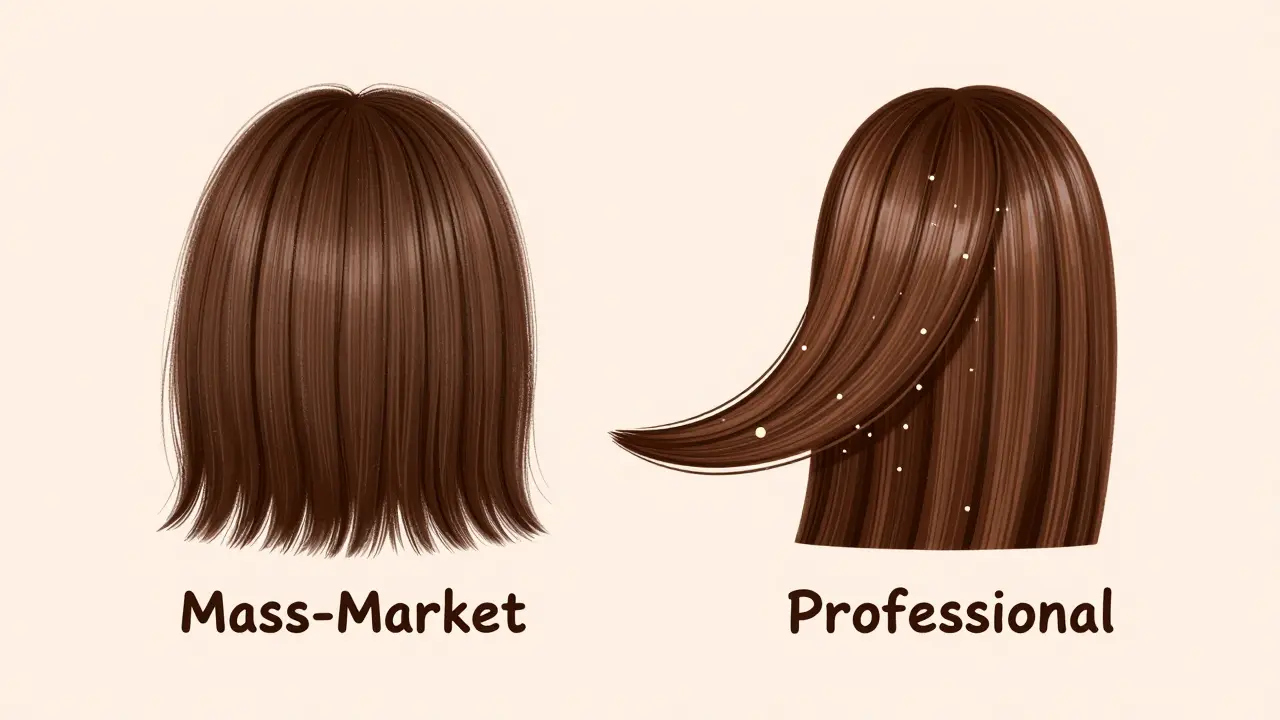 Профессиональная косметика для волос: чем отличается от масс-маркета