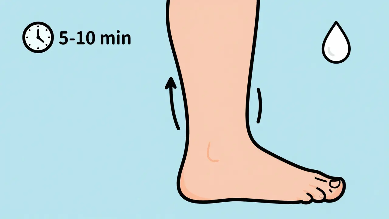 Схема правильного нанесения скраба круговыми движениями